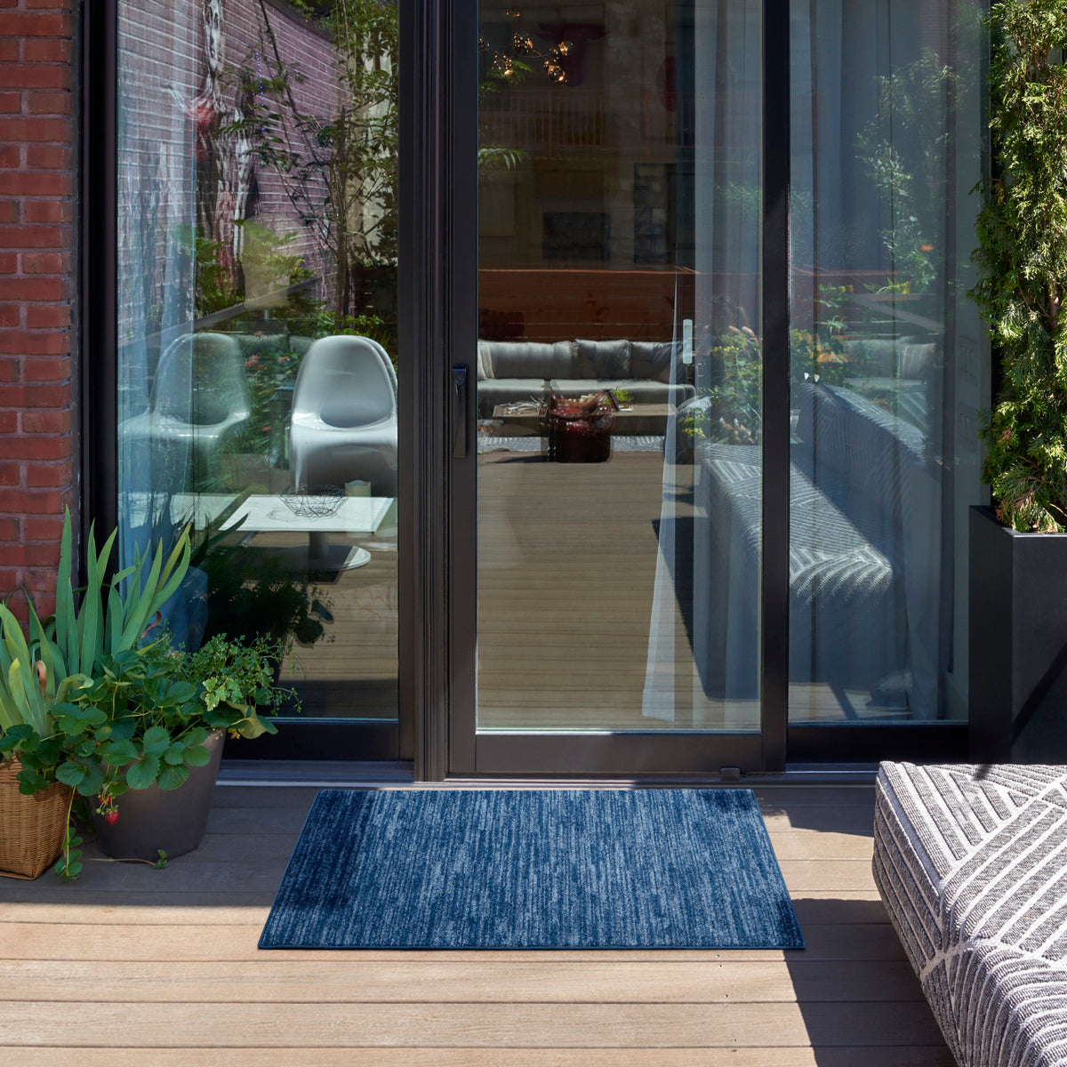 nourison nourison essentials nre01 navy blue rug