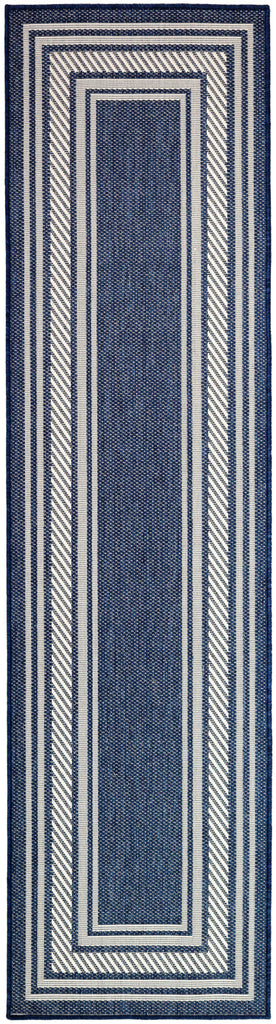 nourison horizon indoor outdoor hoz03 navy rug