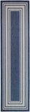 nourison horizon indoor outdoor hoz03 navy rug