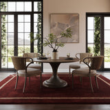 dash albert le souk 200svls08a maroon woven flatwoven cotton rug