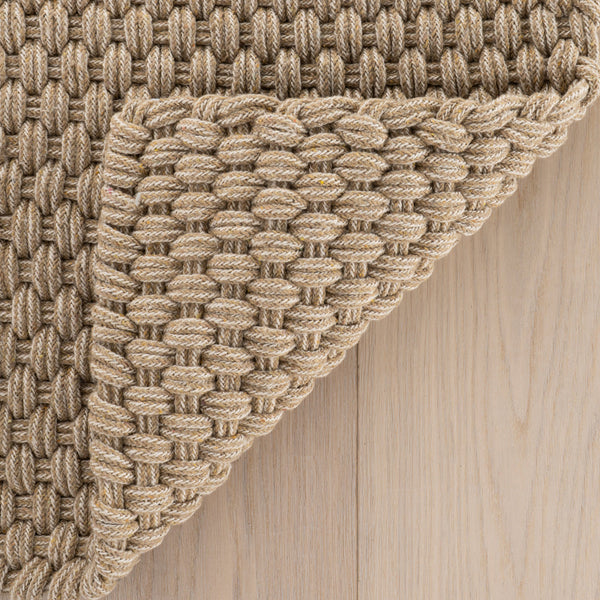dash albert bridges da2506 khaki woven flatwoven cotton rug