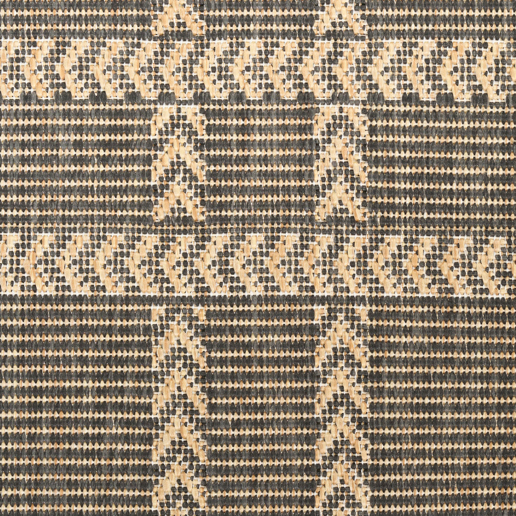 nourison horizon indoor outdoor hoz04 charcoal rug