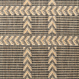 nourison horizon indoor outdoor hoz04 charcoal rug