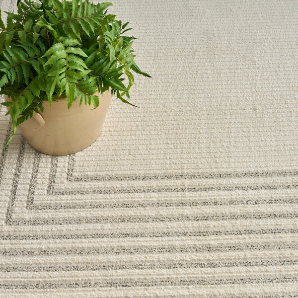 nourison ivory hues ivh03 ivory grey rug