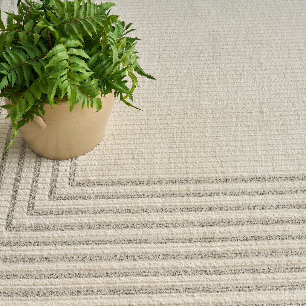 nourison ivory hues ivh03 ivory grey rug