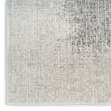 nourison grand street grn03 light grey rug