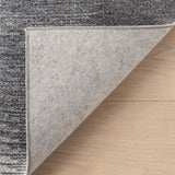 dash albert teahouse da2415 charcoal machine washable polyester rug