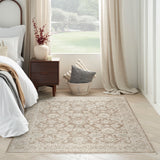 nourison shadows shw03 ivory mocha rug