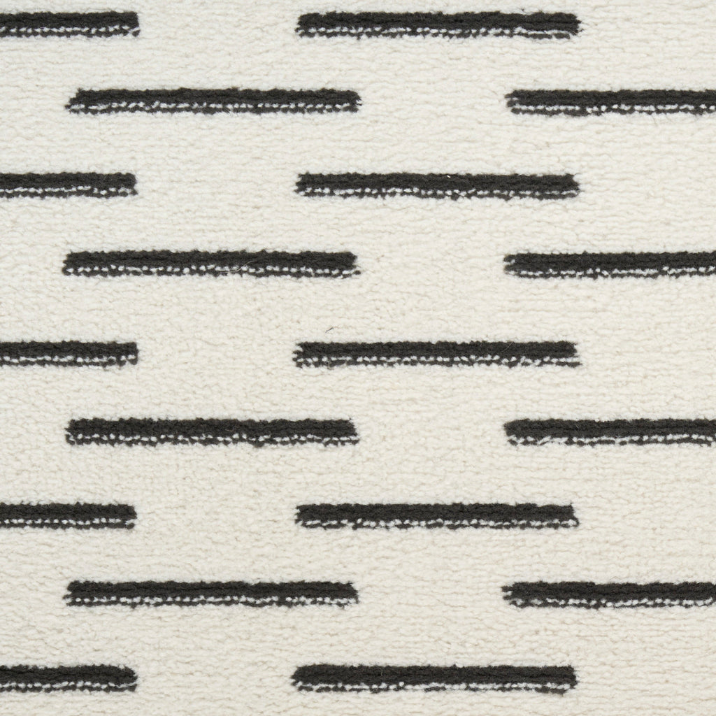 nourison nordic nrc12 ivory black rug
