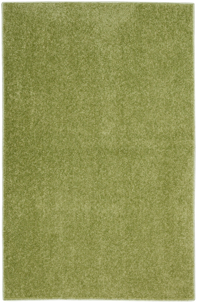 nourison nourison essentials nre01 green rug