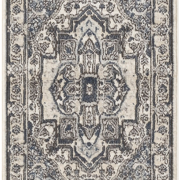 nourison quarry qua18 ivory navy rug