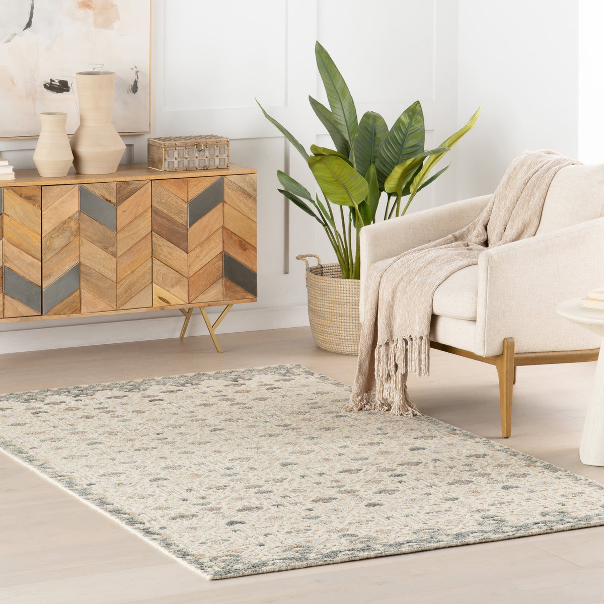dash albert emory da2353 ivory hand knotted wool rug