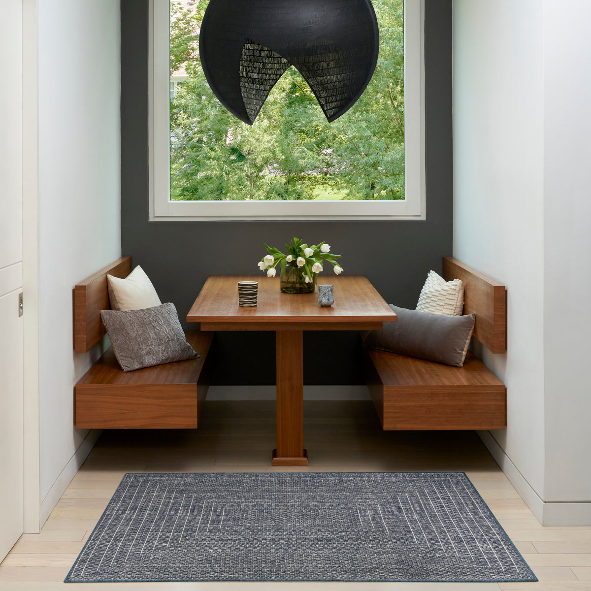 nourison tulum tlm04 denim rug