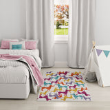 nourison imagination ima20 ivory multicolor rug