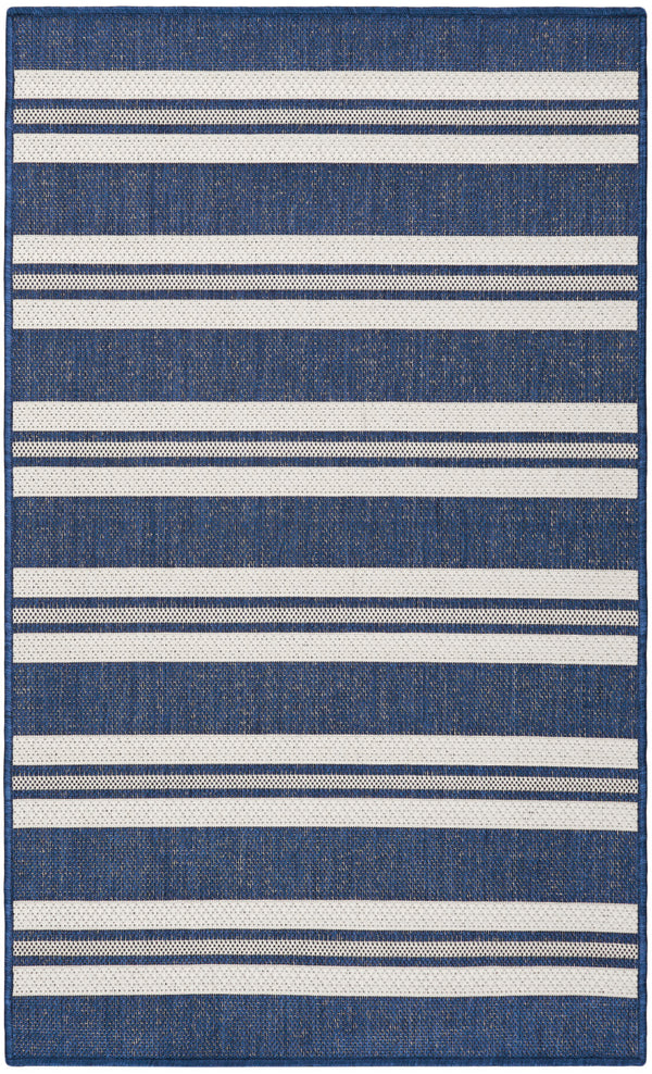 nourison horizon indoor outdoor hoz05 navy rug