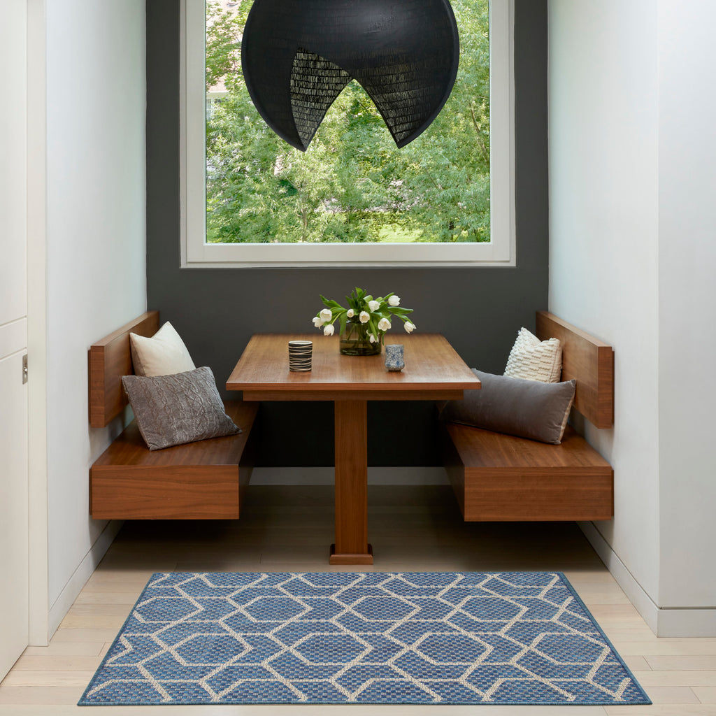 nourison horizon indoor outdoor hoz01 denim rug