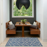 nourison horizon indoor outdoor hoz01 denim rug