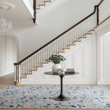 dash albert teahouse da2403 blue machine washable polyester rug