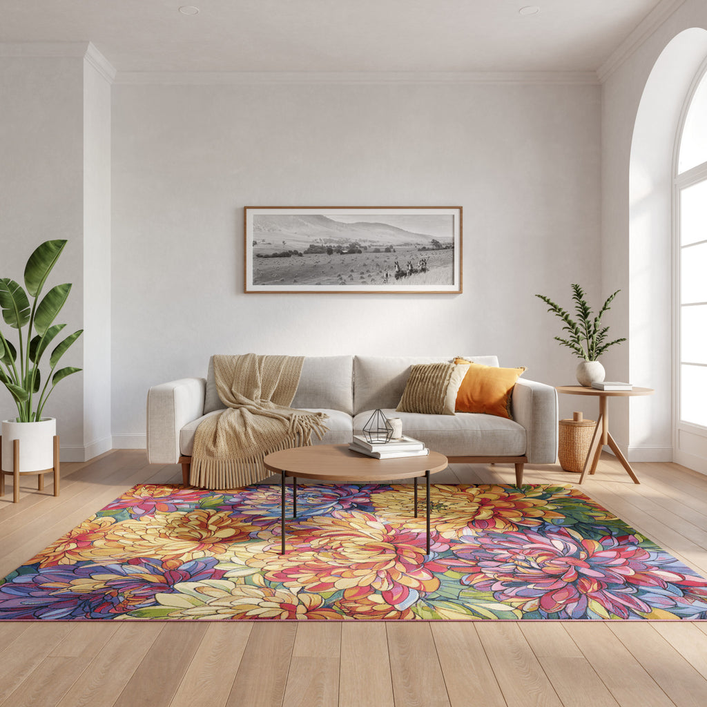 nourison color splash csp06 multicolor rug