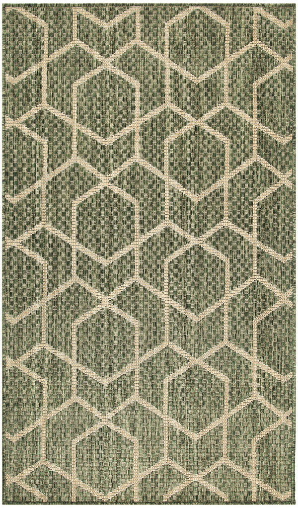 nourison horizon indoor outdoor hoz01 green rug