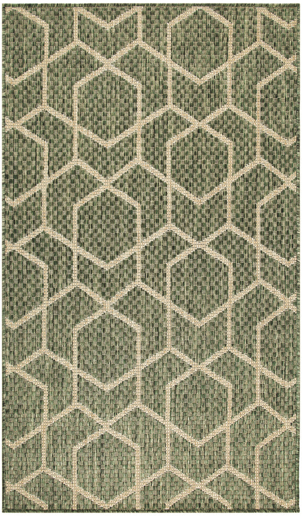 nourison horizon indoor outdoor hoz01 green rug
