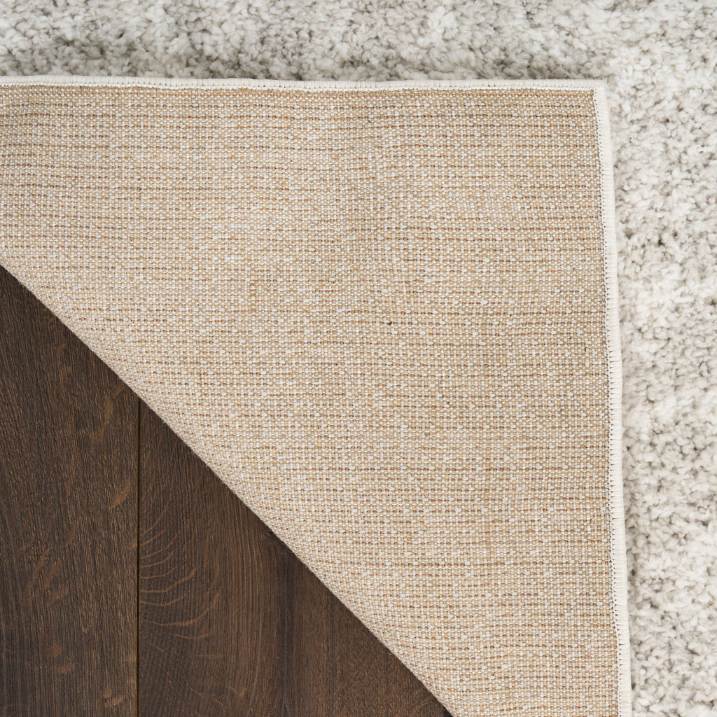 nourison modern shag mmd06 grey ivory rug
