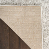nourison modern shag mmd06 grey ivory rug