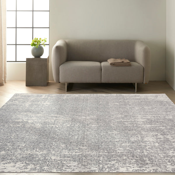 nourison ck970 vapor ck971 ivory black rug