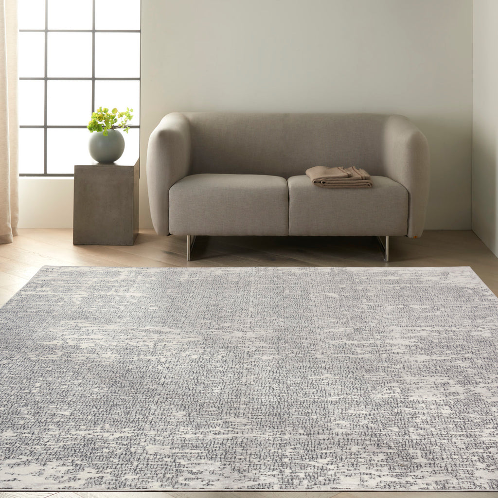 nourison ck970 vapor ck971 ivory black rug
