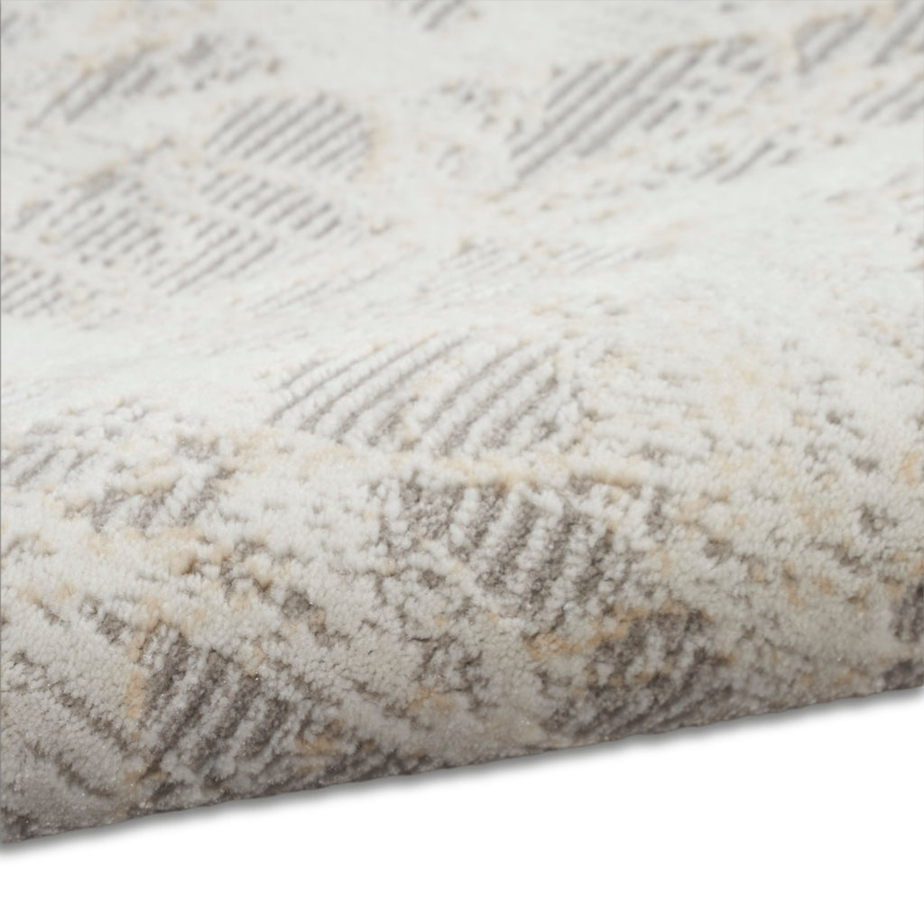 nourison ck950 rush ck956 grey ivory rug
