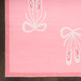 nourison imagination ima14 pink rug