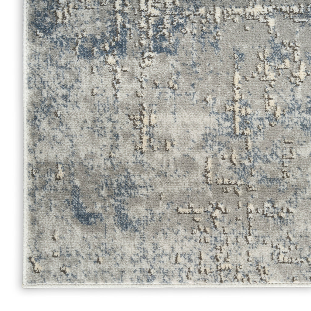 nourison quarry qua17 dark grey rug