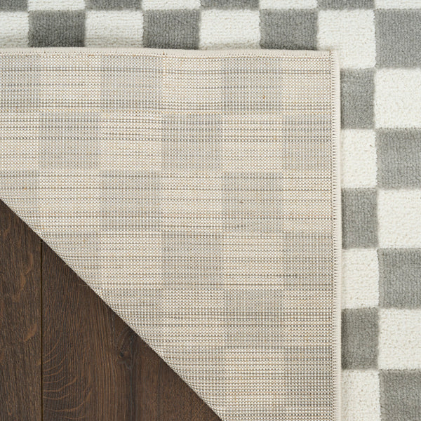 nourison serenity home srh09 ivory grey rug