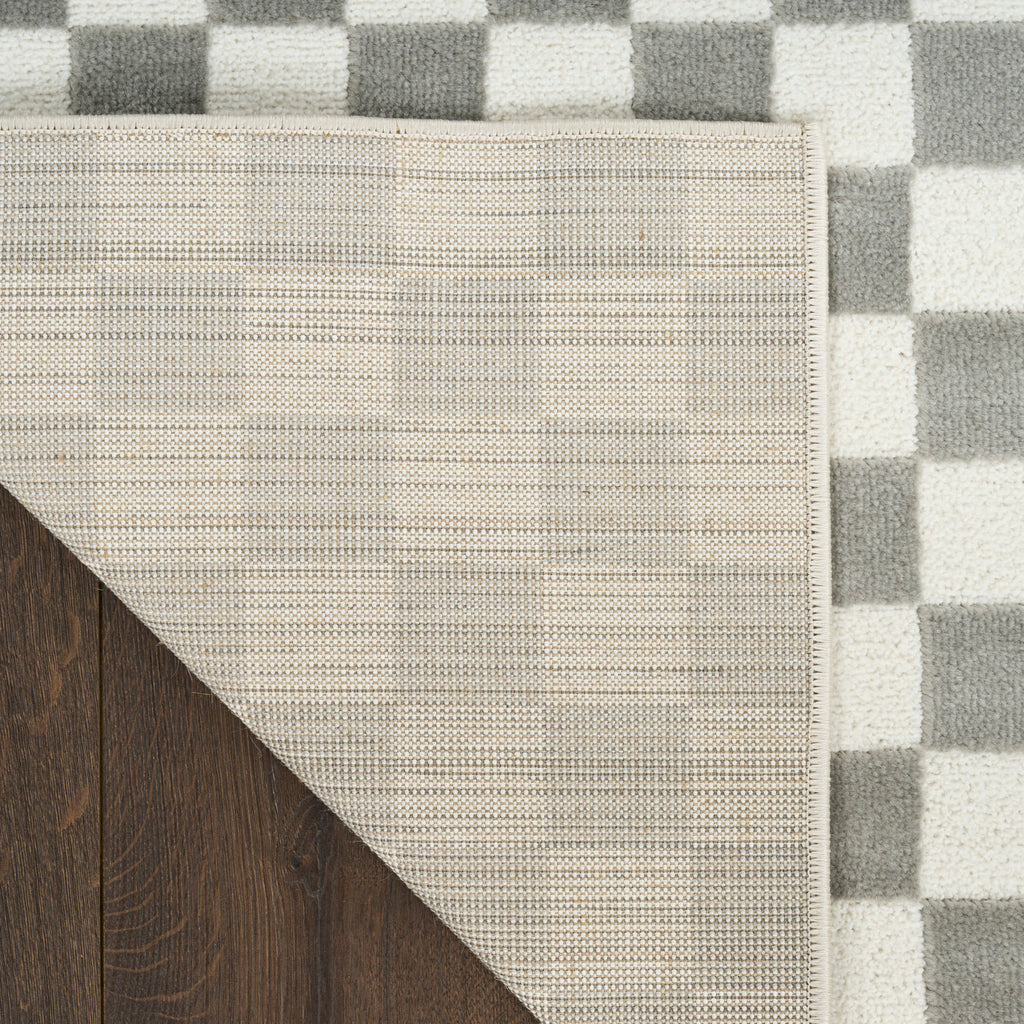 nourison serenity home srh09 ivory grey rug