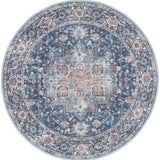 nourison new concept washables sr101 ivory navy rug