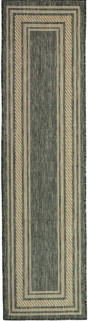 nourison horizon indoor outdoor hoz03 green rug