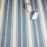 dash albert bowman stripe da2337 blue machine washable polyester rug