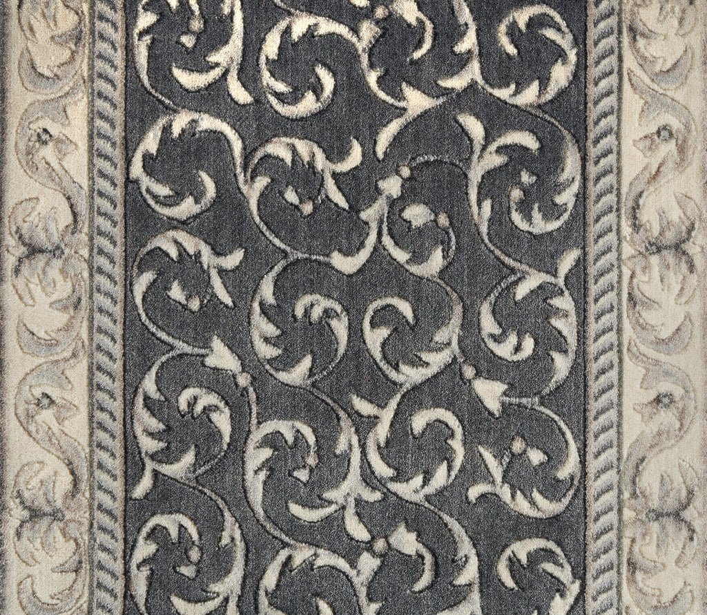 nourison somerset st02 charcoal rug