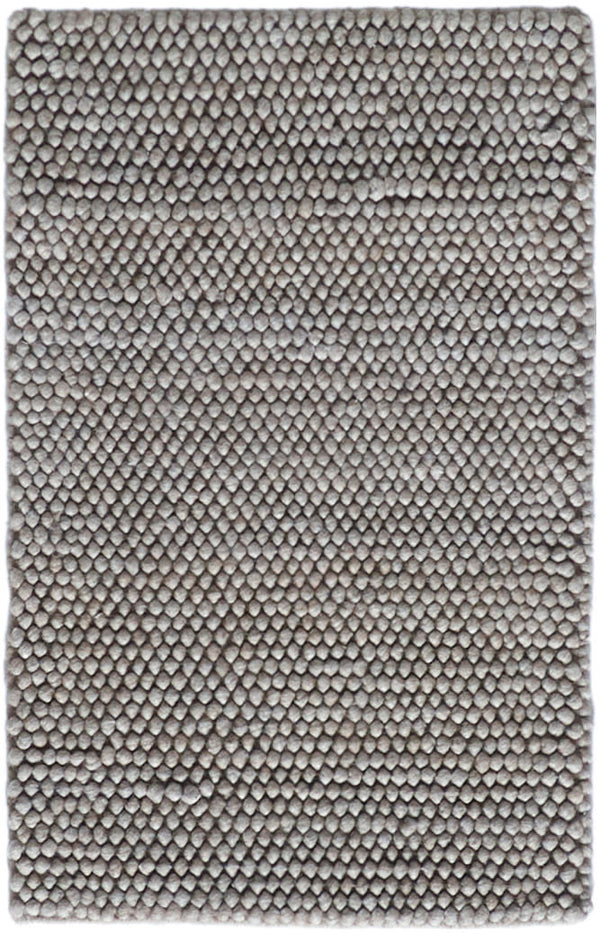 nourison pure knots knt01 grey rug