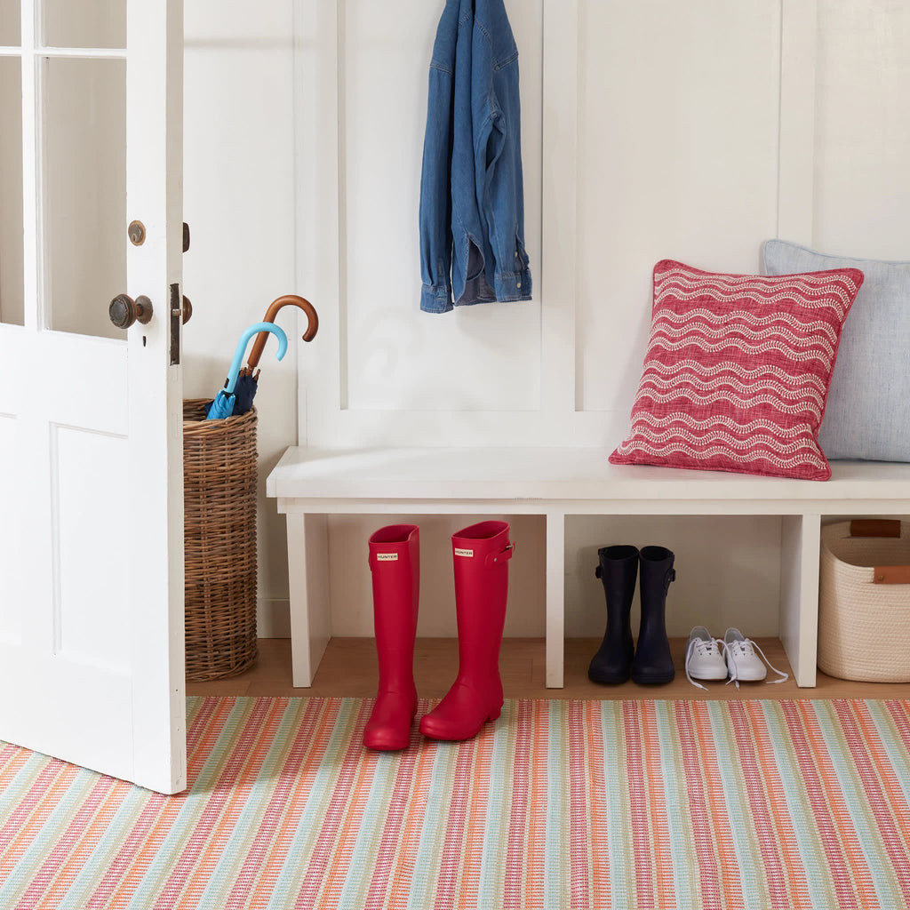 dash albert candy stripe da2271 multi woven flatwoven polypropylene rug