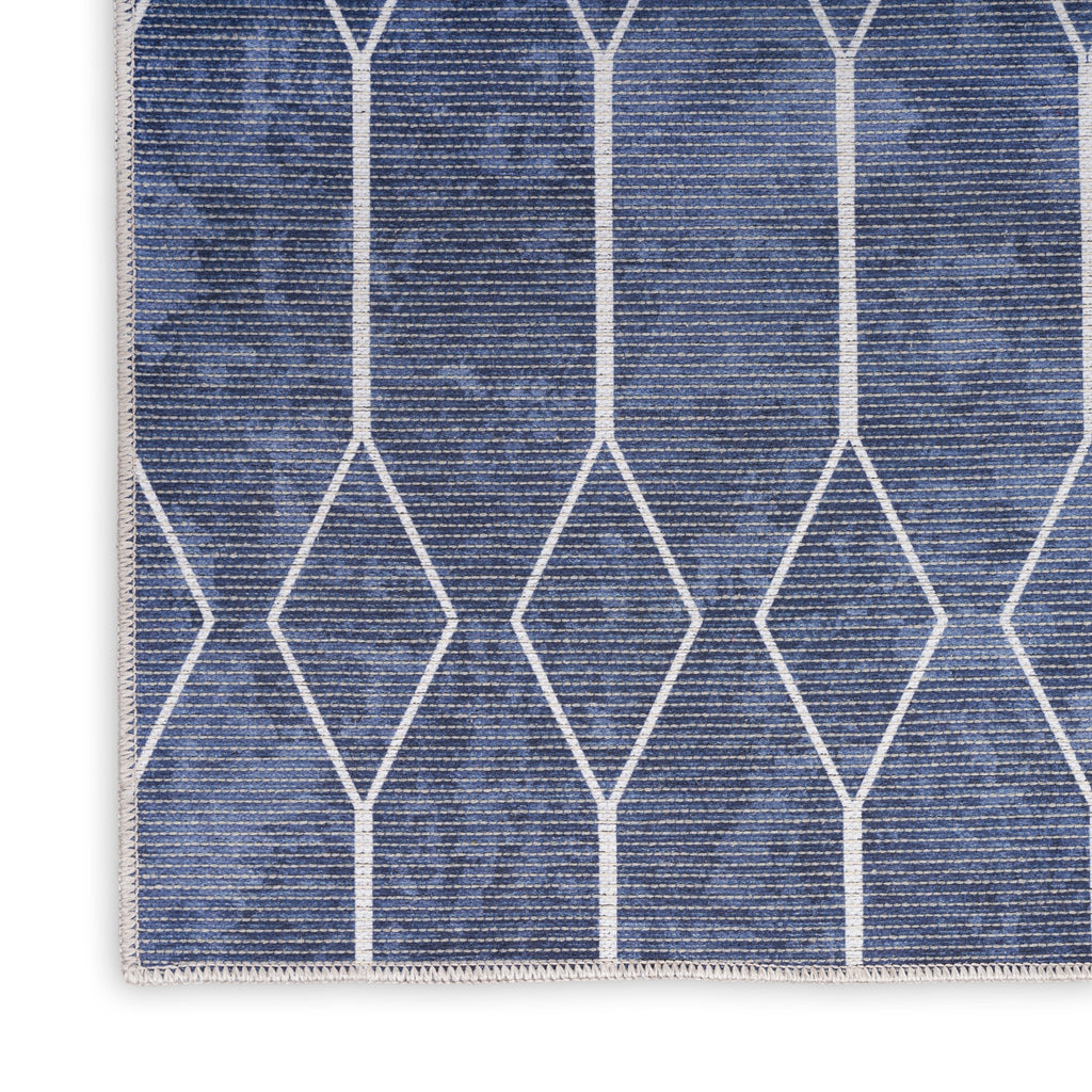nourison new concept washables sr107 navy rug
