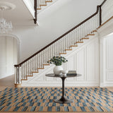 dash albert teahouse da2388 blue machine washable polyester rug