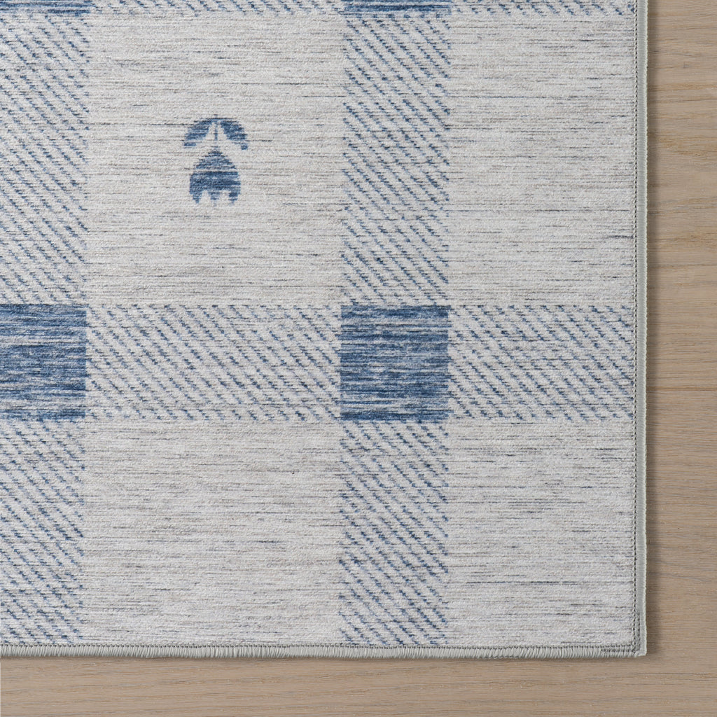 dash albert teahouse da2411 blue machine washable polyester rug