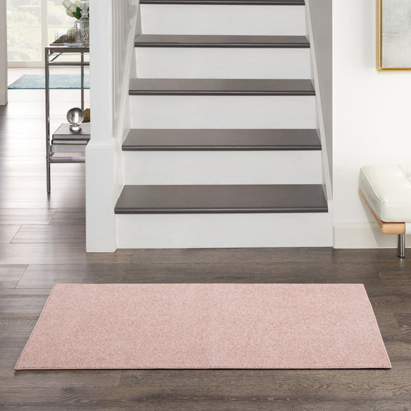 nourison nourison essentials nre01 pink rug
