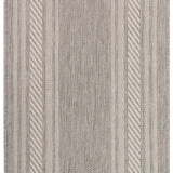 nourison horizon indoor outdoor hoz03 grey rug