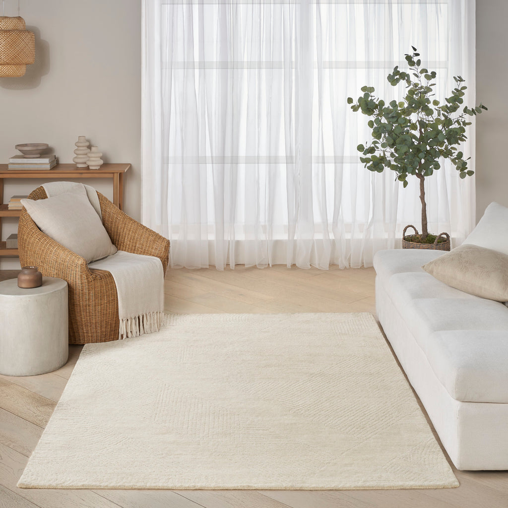 nourison pure patterns prn01 ivory rug