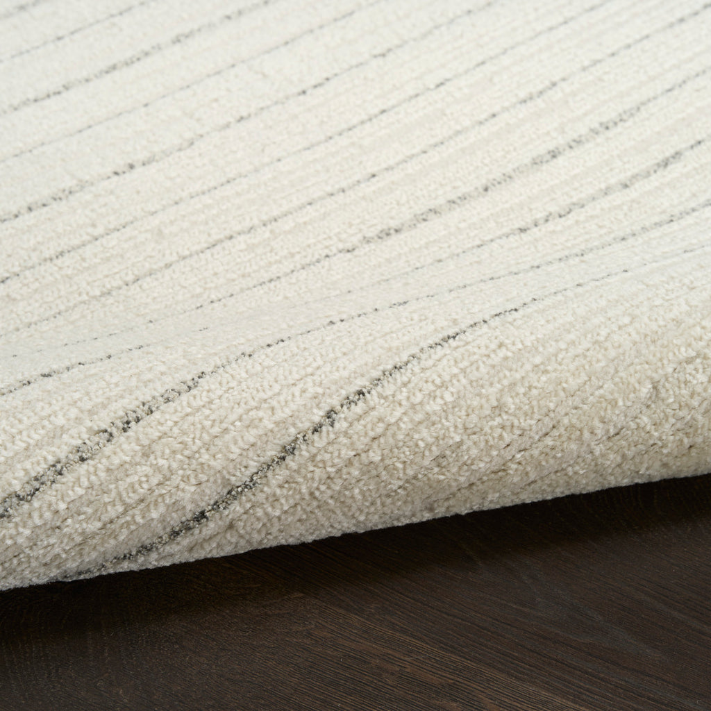 nourison ivory hues ivh04 ivory grey rug