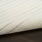 nourison ivory hues ivh04 ivory grey rug