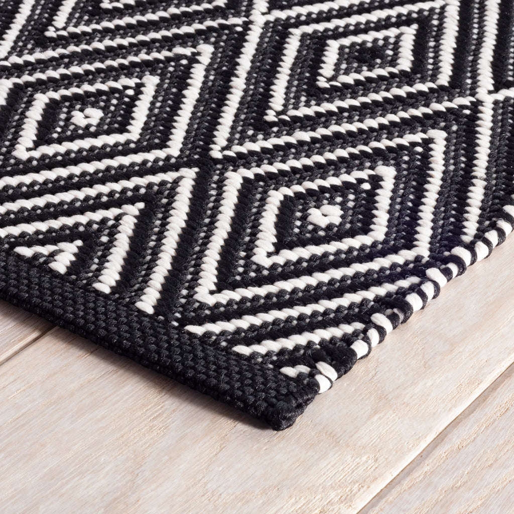 dash albert diamond rdb170 black rug