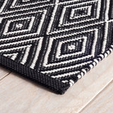dash albert diamond rdb170 black rug